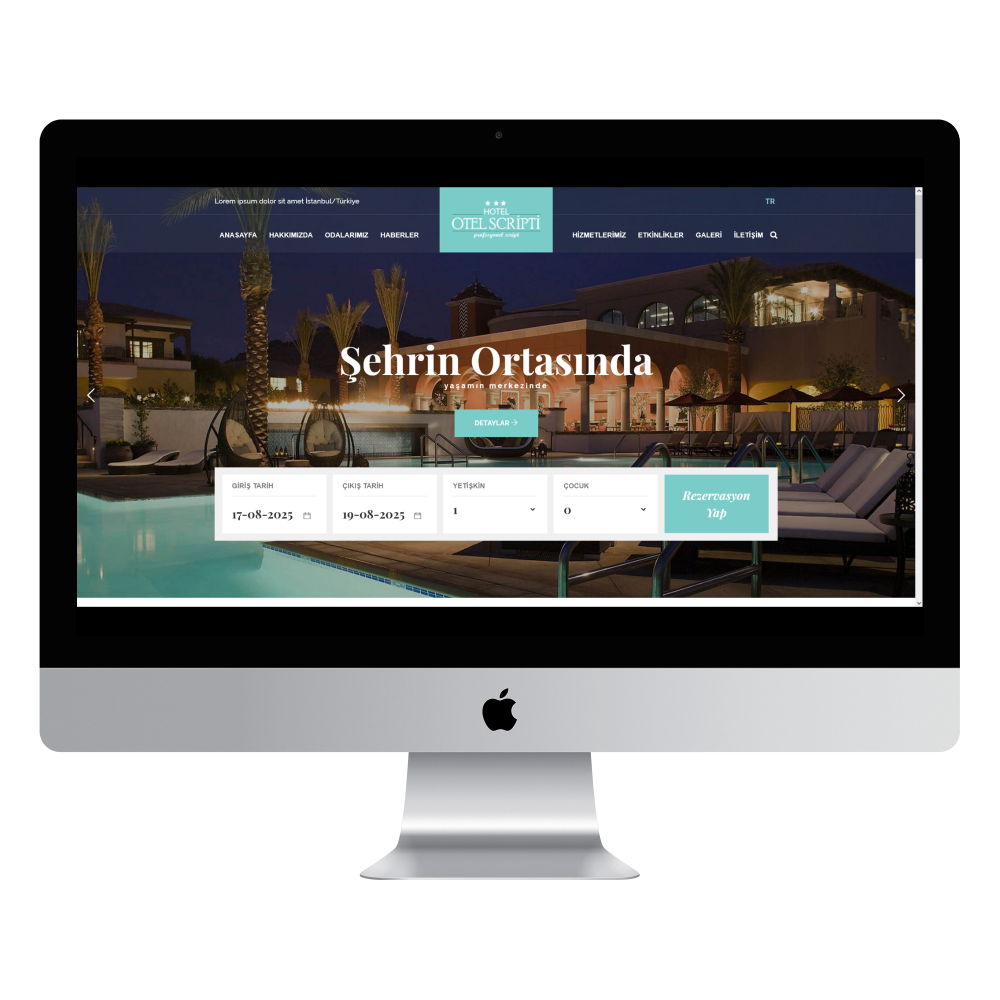 Otel Web Sitesi V5